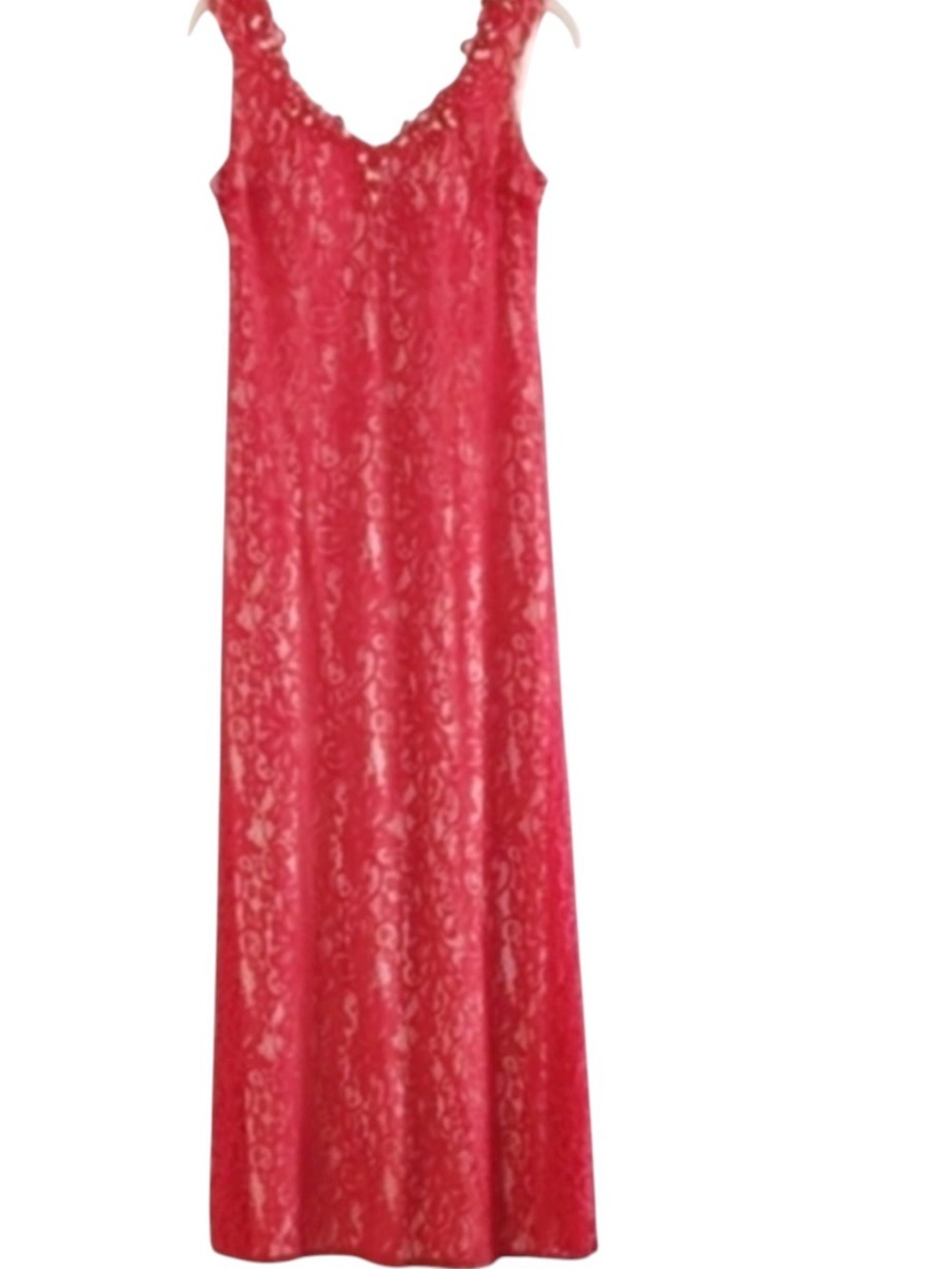 Lace Red Gown XL